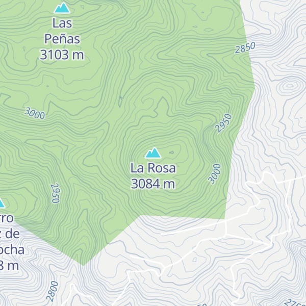 Map of La Rosa