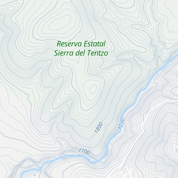 Map of Cerro Estacoyo