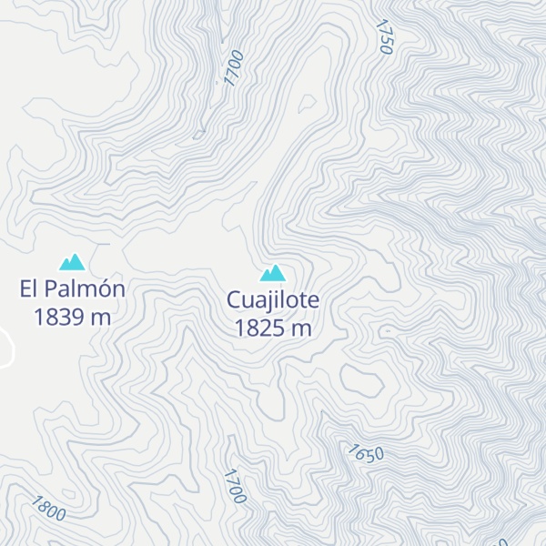 Map of Cuajilote