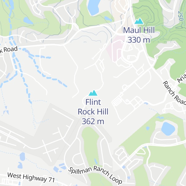 Map of Flint Rock Hill
