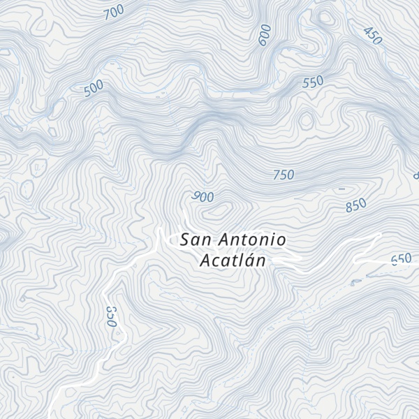 Map of Cerro Guajolote