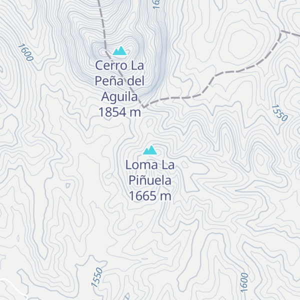 Map of Loma La Piñuela