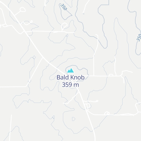 Map of Bald Knob