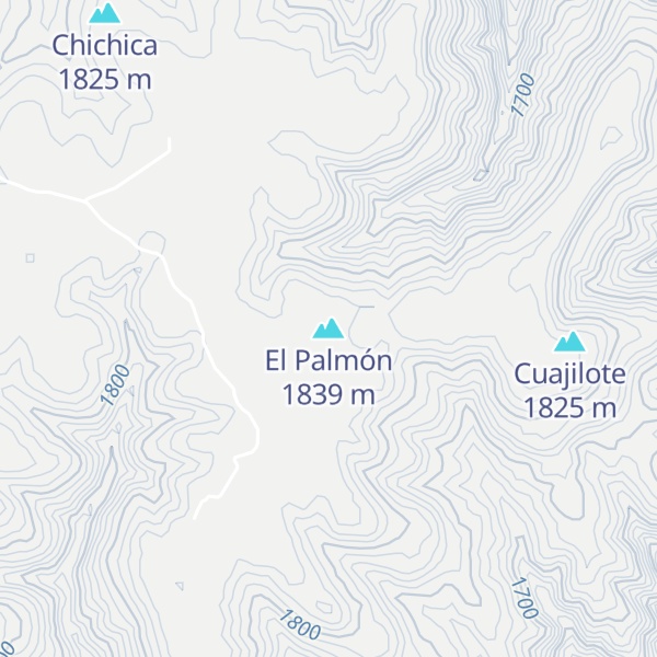 Map of El Palmón