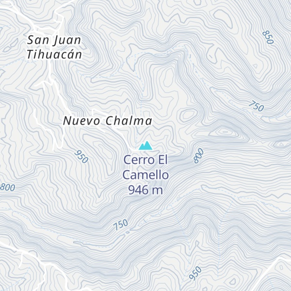 Map of Cerro El Camello