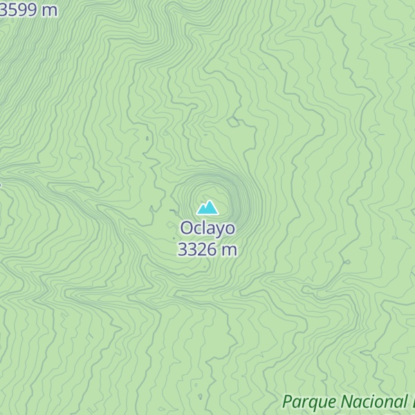 Map of Oclayo