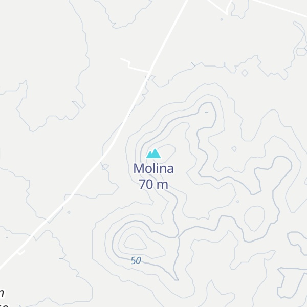 Map of Molina