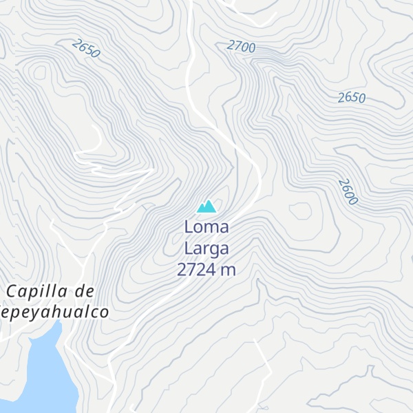 Map of Loma Larga