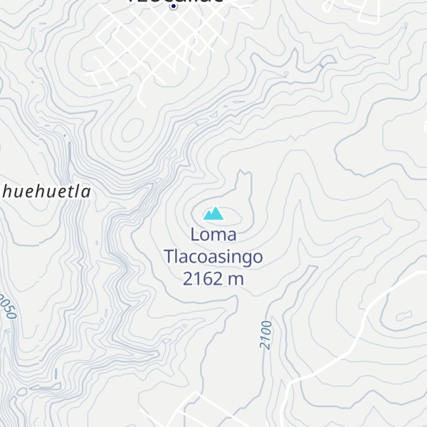 Map of Loma Tlacoasingo
