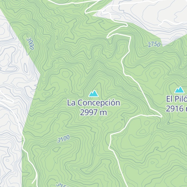 Map of La Concepción