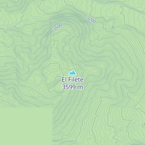 Map of El Filete