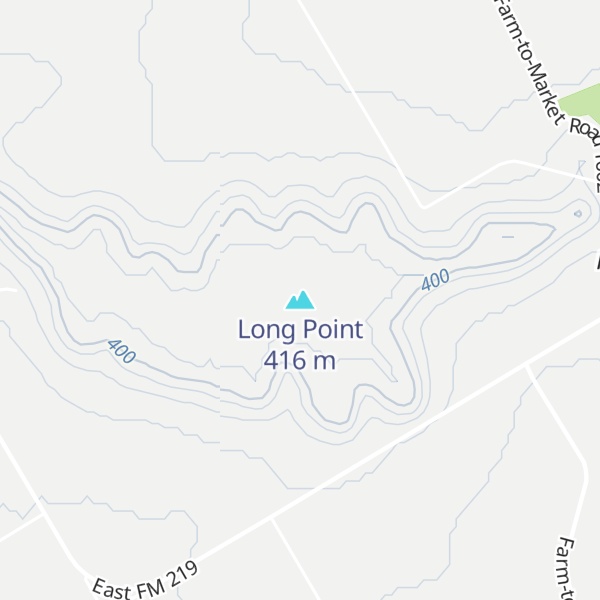 Map of Long Point