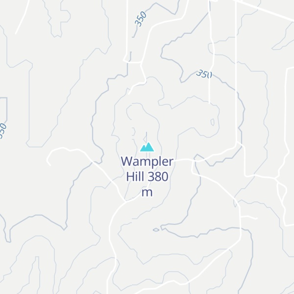 Map of Wampler Hill