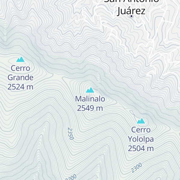 Map of Malinalo