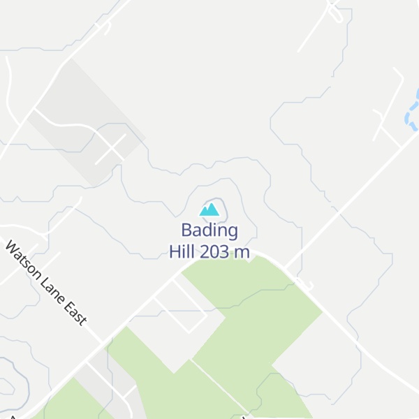 Map of Bading Hill