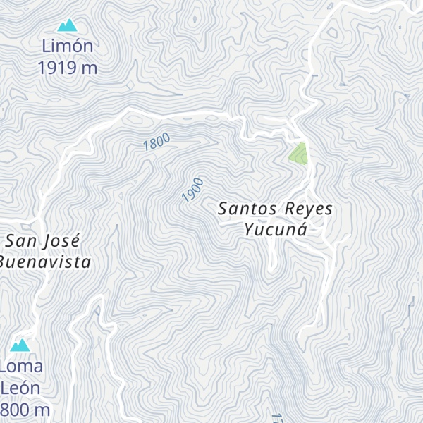Map of Cerro Yucuna