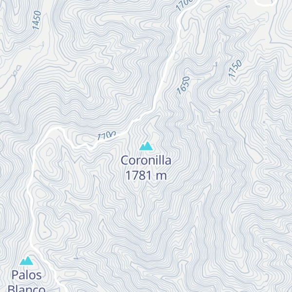 Map of Coronilla