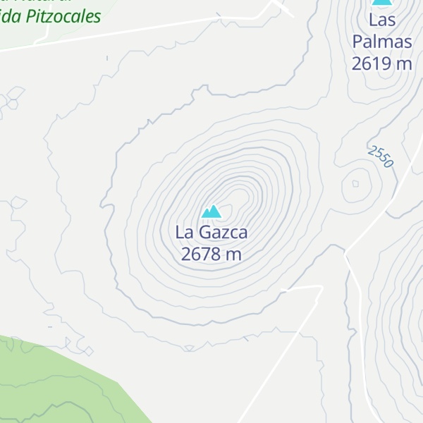 Map of La Gazca