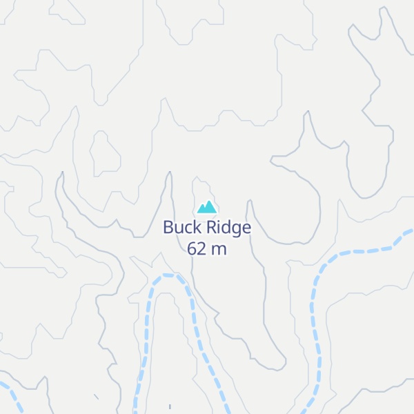 Map of Buck Ridge