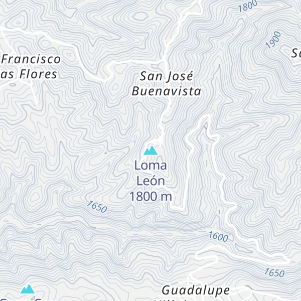 Map of Loma León