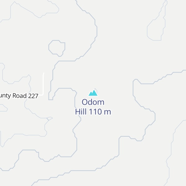 Map of Odom Hill