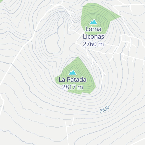 Map of La Patada