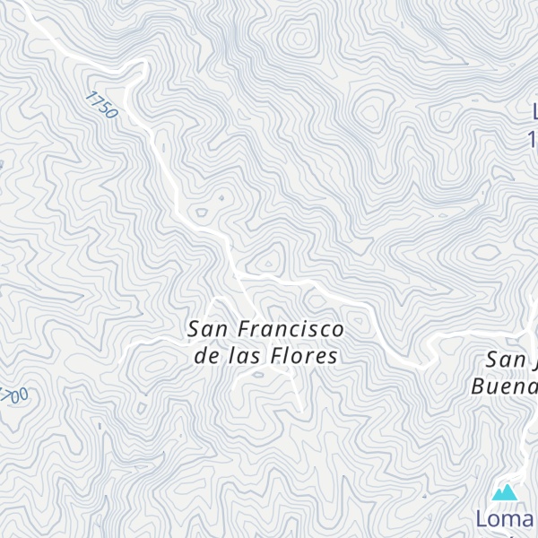 Map of Cerro Verde