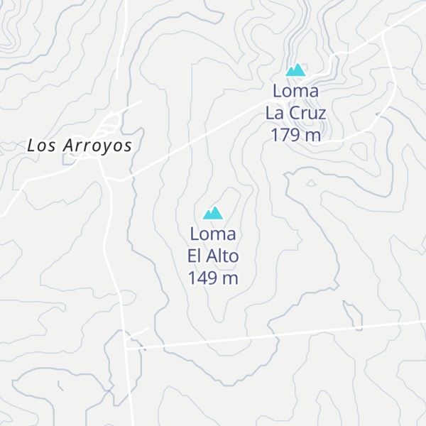 Map of Loma El Alto