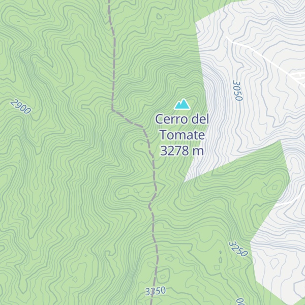 Map of Cerro Pilón