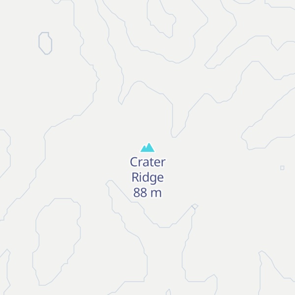 Map of Crater Ridge