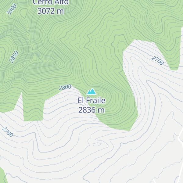 Map of El Fraile