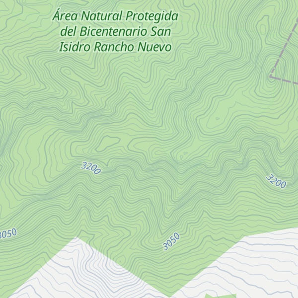 Map of Las Águilas