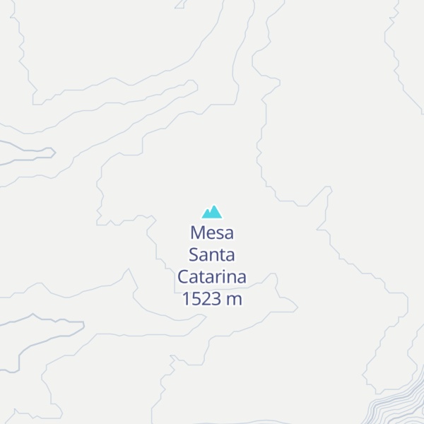 Map of Mesa Santa Catarina