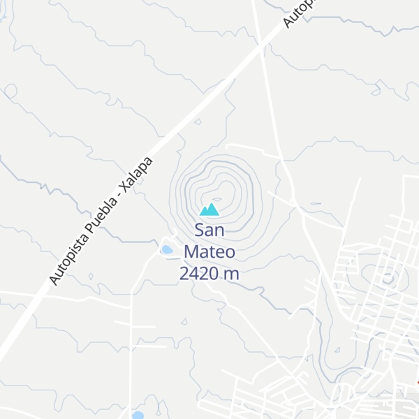 Map of San Mateo
