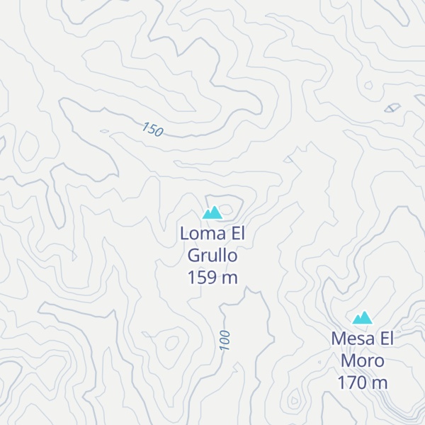 Map of Loma El Grullo
