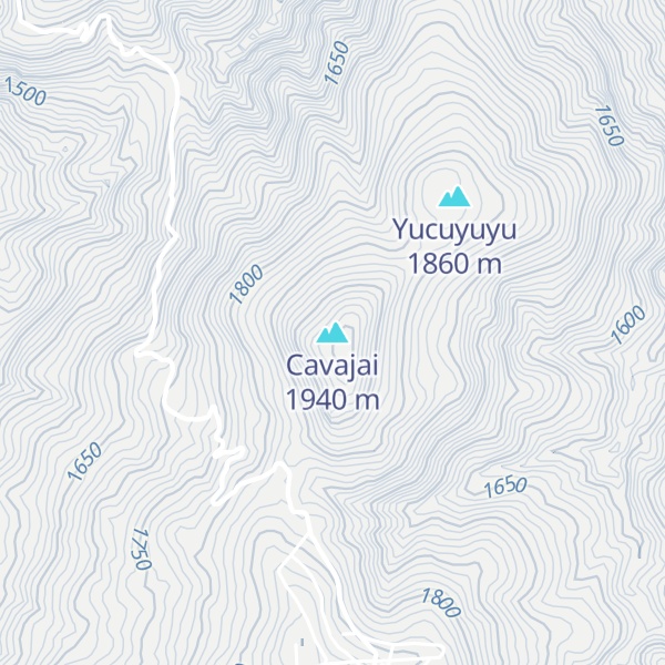 Map of Cavajai