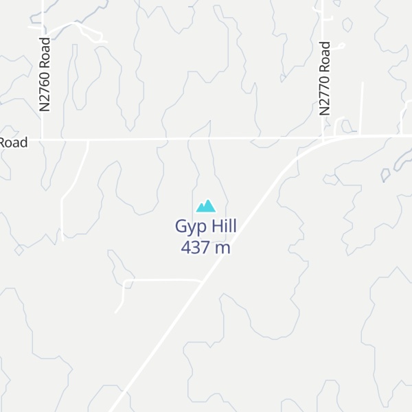 Map of Gyp Hill