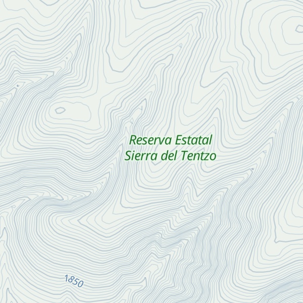 Map of Cerro Cozaltepec