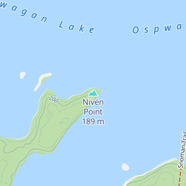 Map of Niven Point