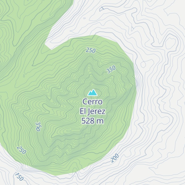 Map of Cerro El Jerez