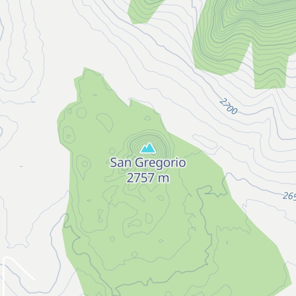 Map of San Gregorio