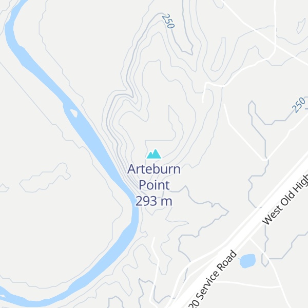 Map of Arteburn Point