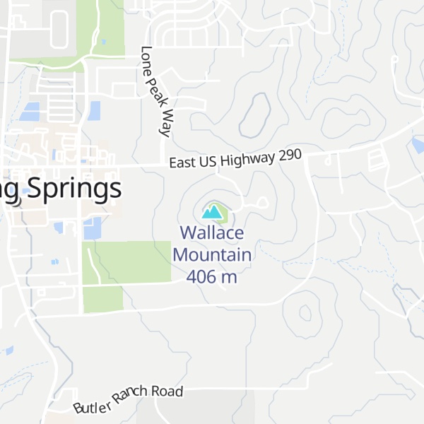 Map of Wallace Mountain