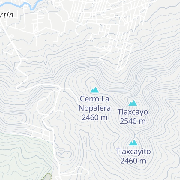 Map of Cacaloteyo