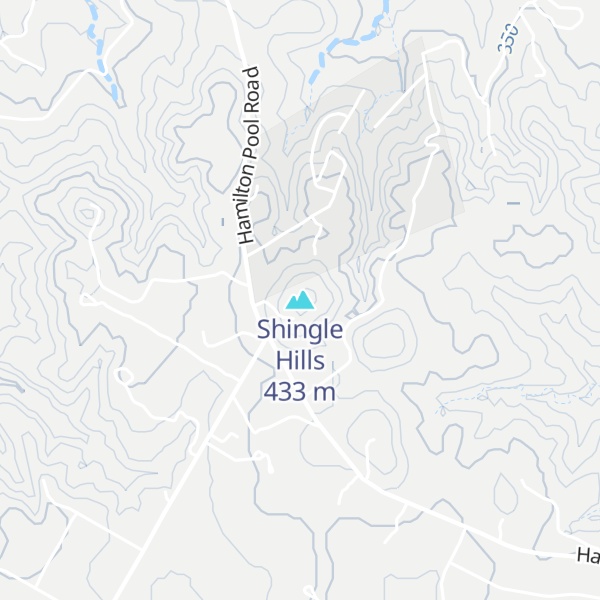 Map of Shingle Hills