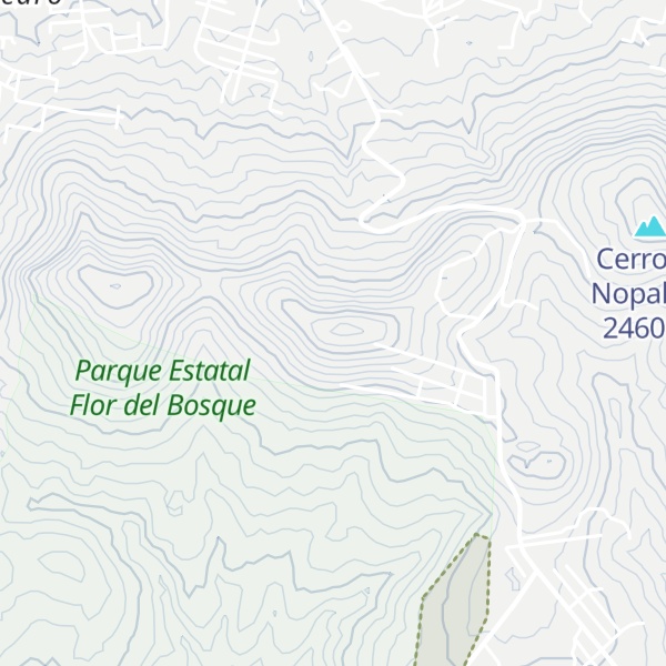 Map of Tecuancale