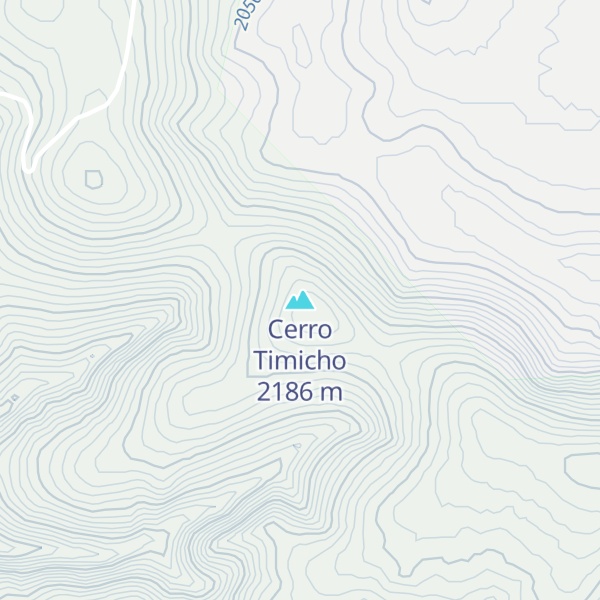 Map of Cerro Timicho