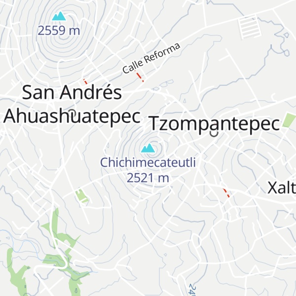 Map of Chichimecateutli