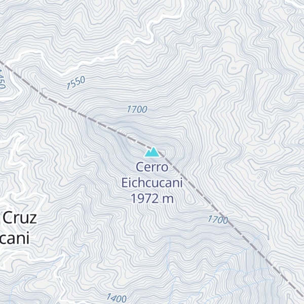 Map of Cerro Eichcucani