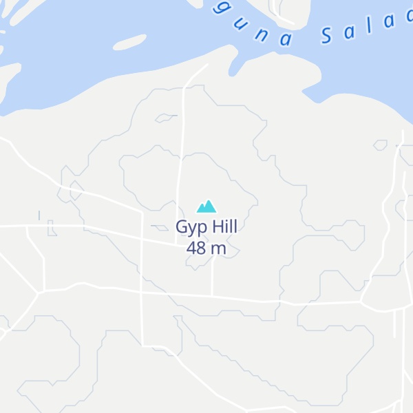 Map of Gyp Hill